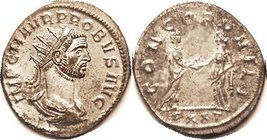 Ant, Bust r/CONCORD MILI, Concordia & Ruler clasp hands, PXXT; Nearly Mint State, well centered on large flan, well struck with excellent sharp portra...
