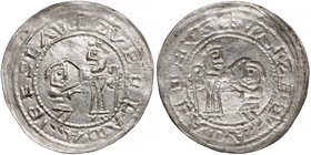 Bolesław III Krzywousty, Brakteat 'Protekcyjny' (~1135 r.) R4