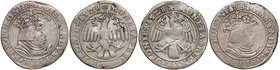 Zygmunt I Stary, Trojaki Kraków 1528 - Orzeł w lewo i w prawo (2szt) R5
