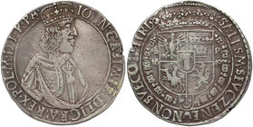 Jan II Kazimierz, Talar Kraków 1649 GP - półpostać - B.RZADKI R6/R7