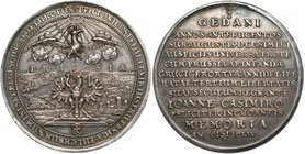 Jan II Kazimierz, Medal 200-lecie przyłączenia Prus do Polski 1654 r. (Höhn)