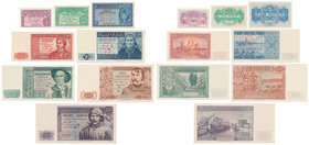 Londyn, Komplet banknotów emigracyjnych 1-500 złotych 1939 (8 sztuk)