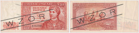 Londyn, 10 złotych 1939 - WZÓR - A 012345