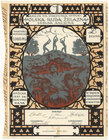 Polska Ruda Żelazna 1.000 mkp 1923 - PIĘKNA grafika MEHOFFERA