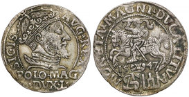 Zygmunt II August, Grosz na stopę polską 1547 RR