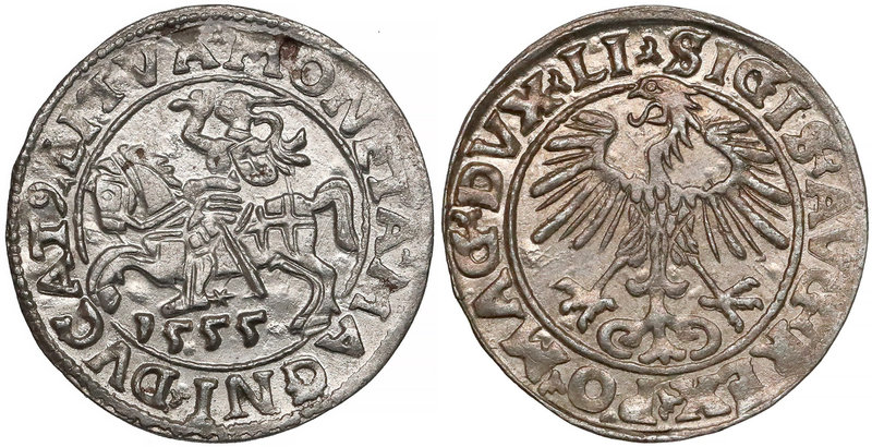 Zygmunt II August, Półgrosz Wilno 1555
 

Grade: XF 
Reference: Cesnulis-Iva...