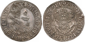 Zygmunt III Waza, Ort Gdańsk 1611 - bardzo ładny R3