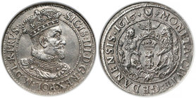 Zygmunt III Waza, Ort Gdańsk 1616 SA - kołnierz