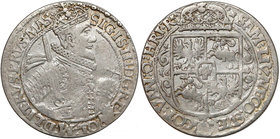 Zygmunt III Waza, Ort Bydgoszcz 1621 PRVS.MAS - wąska korona (R2) R2