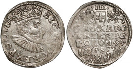 Zygmunt III Waza, Trojak Bydgoszcz 1595 - haki i VI