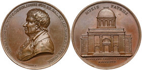 1817 r. Medal Otwarcie Biblioteki przez J.M. Ossolińskiego, Lwów