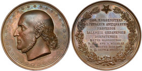 1852 r. Medal Karl Morgenstern - profesor gdański