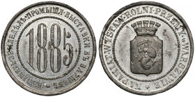 1885 r. Medal Wystawa Rolniczo Przemysłowa w Warszawie