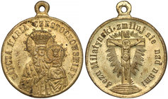 Medalik religijny Matka Boska Częstochowska / Jezu Milatynski