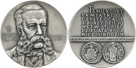 1978 r. Medal SREBRO Emeryk Hutten Czapski (1 z 40 sztuk) RR