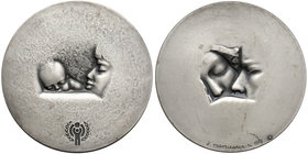 1979 r. Medal SREBRO Międzynarodowy Rok Dziecka (1 z 12 sztuk) RRR