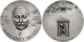 1983 r. Medal SREBRO Wincenty Witos