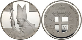 1987 r. Medal SREBRO Jan Paweł II - Papież Polak