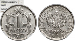 1 złoty 1929 - PIĘKNE MAX