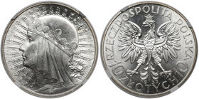 Głowa Kobiety 10 złotych 1933