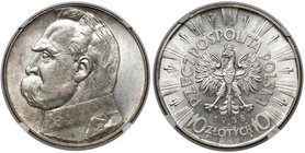 Piłsudski 10 złotych 1938