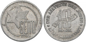 Getto Łódź, 10 marek 1943 Al - odm.5/4 - z kropką na gwieździe
