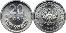 20 groszy 1981