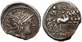 Republika, C. Fundanius (101pne) Denar