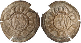 Sachsen, Meißen, Heinrich der Erlauchte (1221-1288) Brakteat szeroki