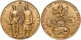 Czechoslovakia, Medal, Czech Technical University in Prague 1957 (Fischer)