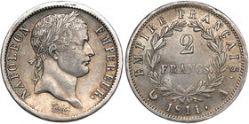 France, Napoleon I, 2 francs 1811-A