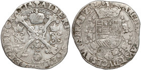 Spanish Netherlands, Brabant, Albert & Isabella, ¼ Patagon 1617