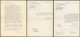 Korespondencja 1931, Ministerstwo Spraw Zagranicznych / J. Mękicki