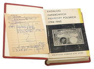 Jabłoński, Katalog papierowych pieniędzy polskich 1794-1965 z dowodem zakupu w Dessa