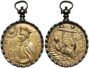 Medalik religijny, Św. Ignacy Loyola i św. Franciszek