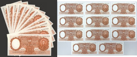 Argentina, 100 Pesos (1967-69) lot of 11 pcs