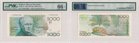 Belgium, 5.000 Francs (1982-92)
