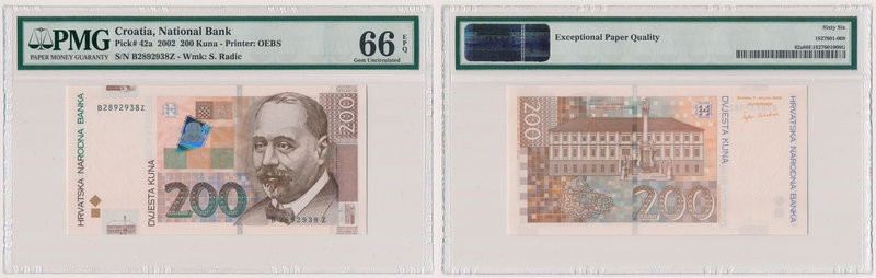 Croatia, 200 Kuna 2002 - replacement note
Chorwacja, 200 kuna 2002 - seria zast...