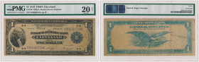 USA, 1 Dollar 1918, National Currency, Cleveland, Ohio #D-4