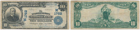 USA, 10 Dollars 1902, National Currency, Washington, Iowa #M1762