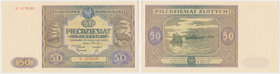 50 złotych 1946 - G - mała litera