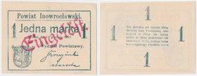 Inowrocław, 1 marka 1919 - EINGELÖST na awersie