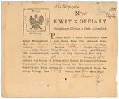 Kwit, Dziesięcina z Dóbr Ziemskich 1791 r.
