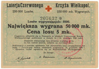 Loterja Czerwonego Krzyża Wielkopol., Los na 5 mk 1920