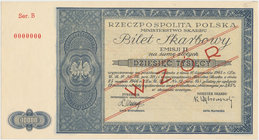 WZÓR Bilet Skarbowy Emisja II - 10.000 zł 1945