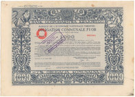 BGK, 7% Obligacja Komunalna 1.000 franków 1930