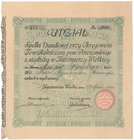 Sp. Handlowa w Kazimierzy Wielkiej, Udział na 15.000 marek 1920