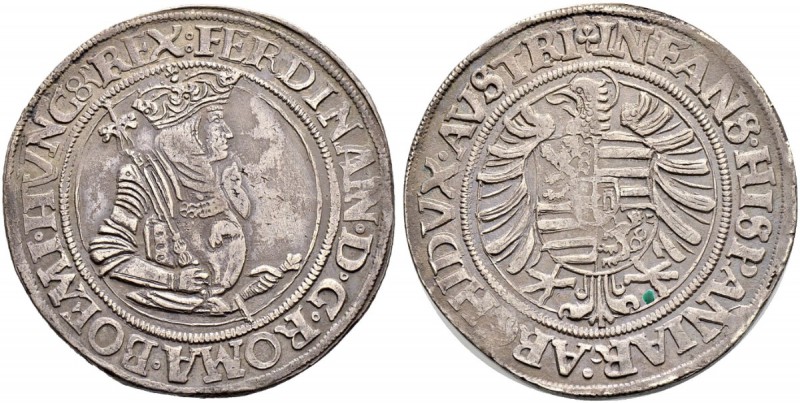 KAISER FERDINAND I. 1521-1564 
 Münzstätte Joachimsthal 
 Taler o. J. (1541/15...