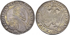 KAISER RUDOLF II. 1576-1612 
 Münzstätte Kuttenberg 
 Taler 1600, Kuttenberg. Münzmeister Hans Spiess. 2912.00 g. Dietiker 371. Donebauer 1597. Dav....