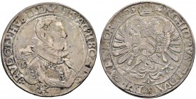 KAISER RUDOLF II. 1576-1612 
 Münzstätte Kuttenberg 
 Taler 1609, Kuttenberg. Münzmeister Paul Skreta Sotnovsky von Zavorice. 28.97 g. Dietiker 393....